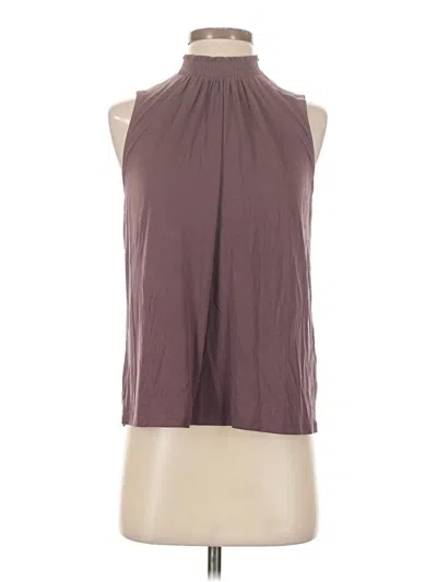 Pre-owned Sunday In Brooklyn Sleeveless Blouse In Burgundy