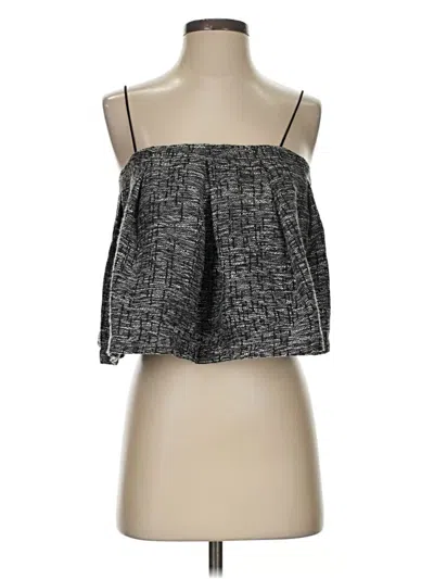 Pre-owned Sunday In Brooklyn Sleeveless Blouse In Gray