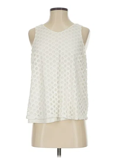 Pre-owned Sunday In Brooklyn Sleeveless Blouse In Ivory