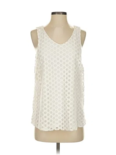Pre-owned Sunday In Brooklyn Sleeveless Blouse In White