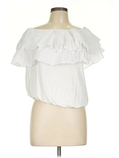 Pre-owned Sunday In Brooklyn Sleeveless Blouse In White