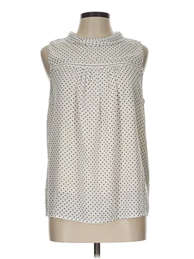 Pre-owned Sunday In Brooklyn Sleeveless Blouse In White