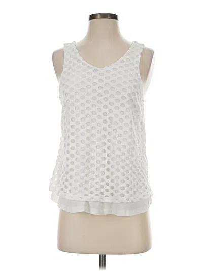 Pre-owned Sunday In Brooklyn Sleeveless Blouse In White