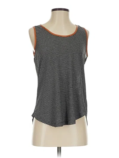 Pre-owned Sunday In Brooklyn Sleeveless Top Black Scoop Neck Tops
