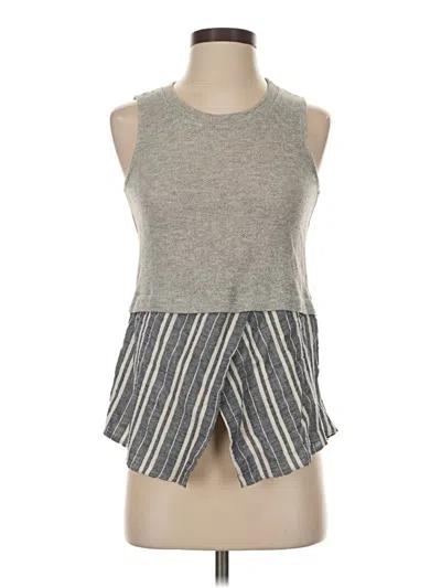 Pre-owned Sunday In Brooklyn Sweater Vest In Gray