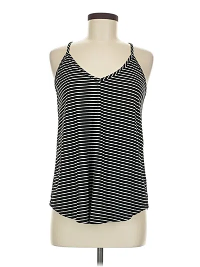 Pre-owned Sunday In Brooklyn Tank Top Black Halter Neckline Tops