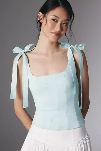 Sunday In Brooklyn Tie-strap Corset Top