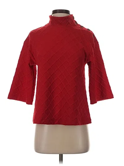 Pre-owned Sunday In Brooklyn Turtleneck Sweater In Red