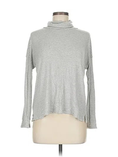 Pre-owned Sunday In Brooklyn Turtleneck Sweater In Silver
