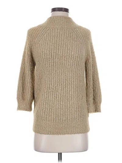 Pre-owned Sunday In Brooklyn Turtleneck Sweater In Tan