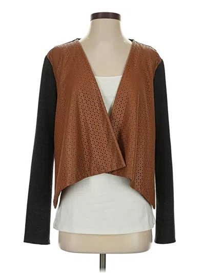 Pre-owned Sunday In Brooklyn Vest In Brown