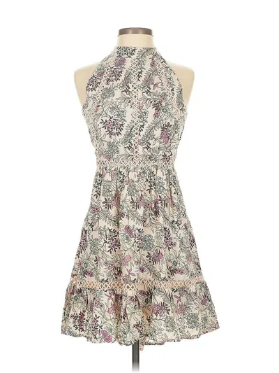 Pre-owned Sunday Mi Amor Cocktail Dress In Gray