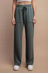 Sunday Morning Butter Soft Lounge Pants In Sage Leaf In Multi