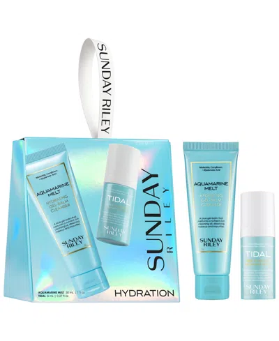 Sunday Riley 2-piece Hydration Essentials Ornament Kit In Transparent
