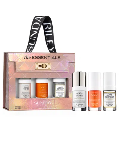 Sunday Riley 3-piece The Essentials Set In Multi