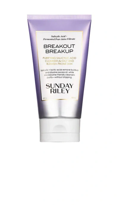 SUNDAY RILEY BREAKOUT BREAKUP PURIFYING SALICYLIC ACID CLEANSER FOR OILY AND BLEMISH-PRONE SKIN