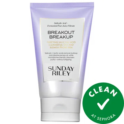 Sunday Riley Breakout Breakup Salicylic Acid Cleanser For Blemish-prone Skin 4.7 Oz/140 ml