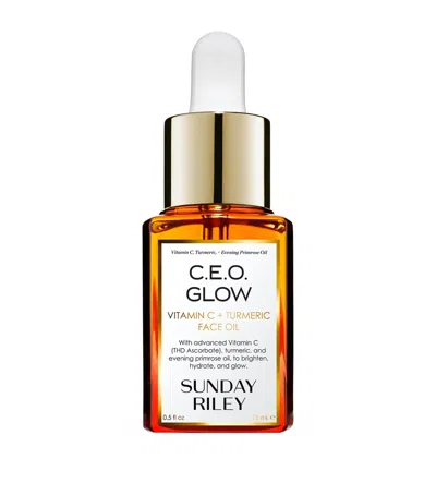 Sunday Riley C. E.o. Glow Vitamin C + Turmeric Face Oil In White