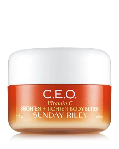 Sunday Riley C. E.o. Vitamin C Brighten + Tighten Body Butter 6.7 Oz.