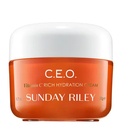 Sunday Riley C.e.o. Vitamin C Rich Hydration Cream In White