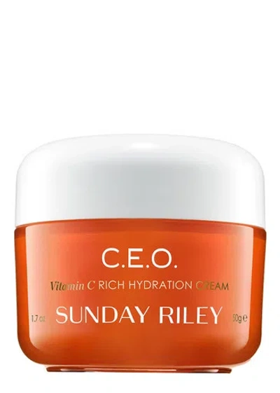 Sunday Riley C.e.o. C+e Antioxidant Protect + Repair Moisturizer 50ml In Na