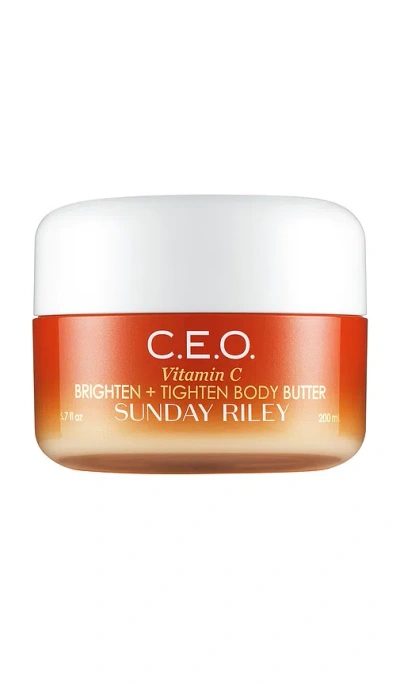 Sunday Riley Ceo Vitamin C Brighten & Tighten Body Butter