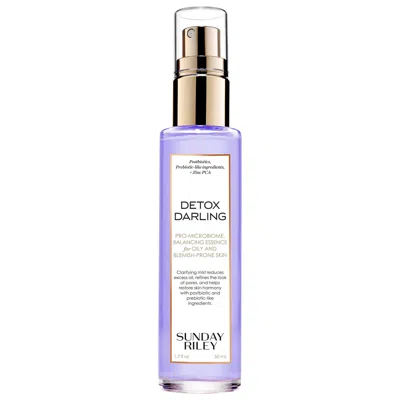 Sunday Riley Detox Darling Balancing Essence Mist For Oily And Blemish-prone Skin 1.7 Oz/50 ml
