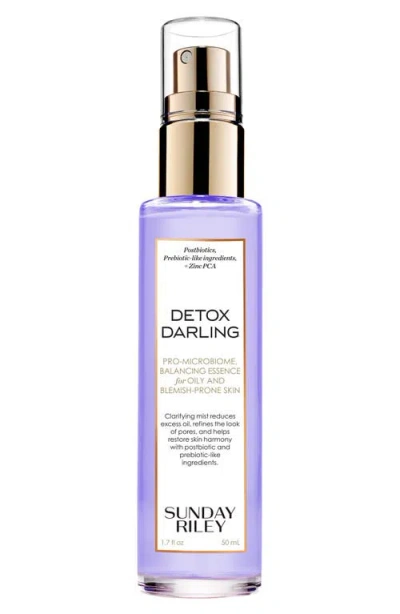 Sunday Riley Detox Darling Pro-microbiome Balancing Essence In Purple