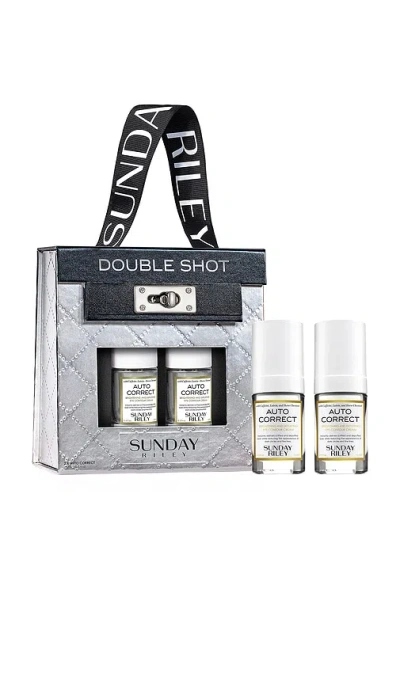 Sunday Riley Double Shot Auto Correct Duo Set In N,a