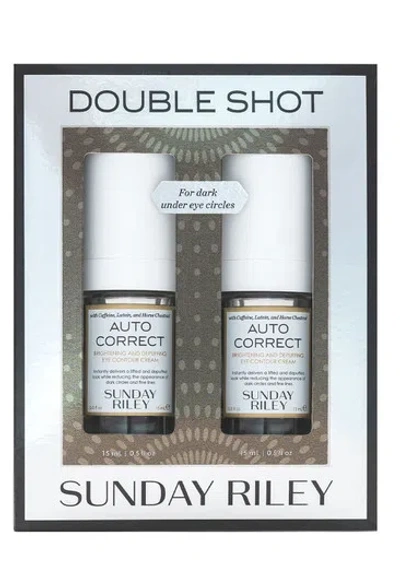 Sunday Riley Double Shot Set, Gift Sets, Auto Correct Eye Contour