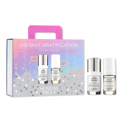 Sunday Riley Instant Gratification Exfoliate + Brighten Gift Set
