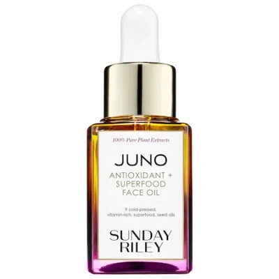 SUNDAY RILEY JUNO ANTIOXIDANT + SUPERFOOD FACE OIL 0.5 OZ/ 15 ML,1881408
