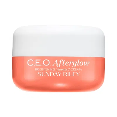Sunday Riley Mini C. E.o. Afterglow Brightening Vitamin C Moisturizer 0.5 oz / 15 ml