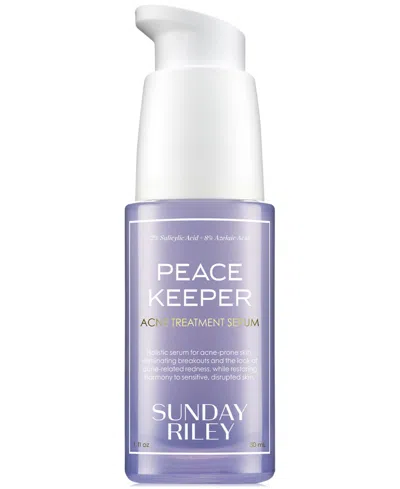 Sunday Riley Peacekeeper Acne Treatment Serum, 1 Oz. In Transparent