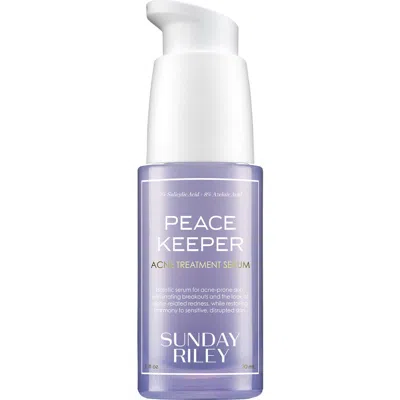 Sunday Riley Peacekeeper Acne Treatment Serum In Purple