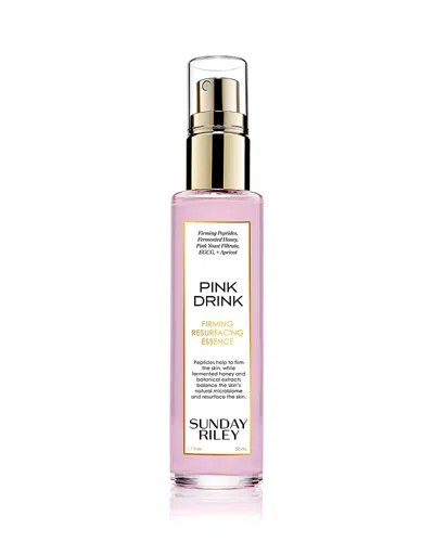 SUNDAY RILEY PINK DRINK FIRMING RESURFACING ESSENCE 1.7 OZ.,300056149