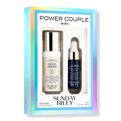 Sunday Riley Power Couple 2 Piece Mini Kit