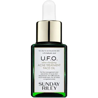 Sunday Riley U.f.o. Ultra-clarifying Acne Treatment Face Oil 0.5 oz Skin Care 817494011524