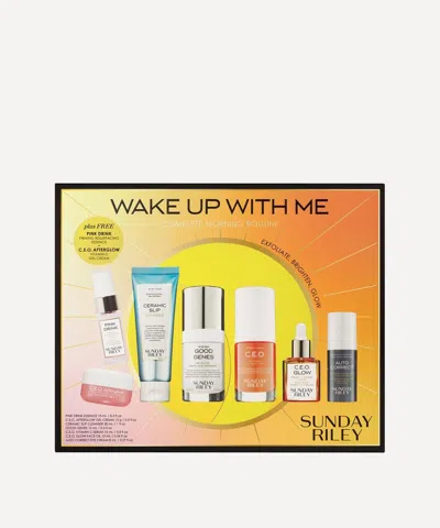 Sunday Riley Wake Up With Me Set