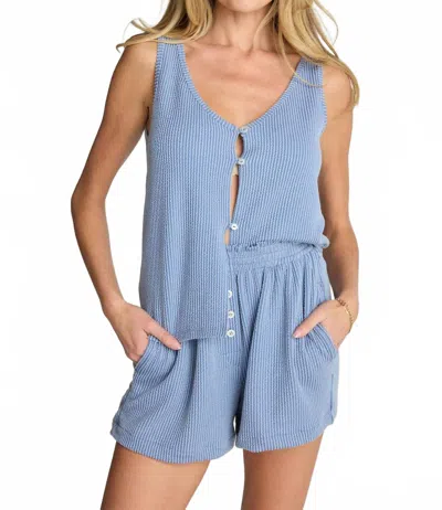 Sunday Ritual Ani Tank In Blue