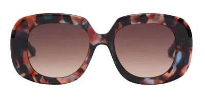 Sunday Somewhere Amber C4 Occhiali Da Sole Tartarugatishell Per Donna In Brown