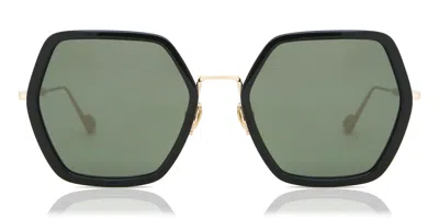 Sunday Somewhere Elizabeth C5 Women's Sunglasses Black Size 54