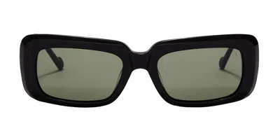 Sunday Somewhere Elle C1 Occhiali Da Sole Neri Per Donna In Black