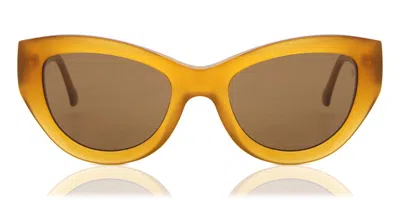 Sunday Somewhere Harper C3 Men's Sunglasses Orange Size 53