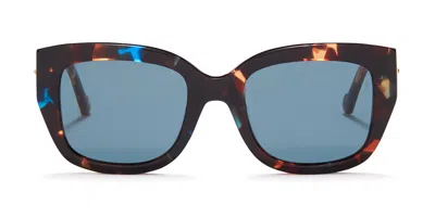 Sunday Somewhere Lottie C3 Occhiali Da Sole Tartarugatishell Per Donna In Metallic