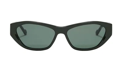 Sunday Somewhere Opal C4 Occhiali Da Sole Verdi Per Donna In Metallic