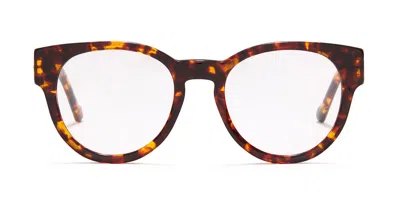 Sunday Somewhere Scarlett C2 Occhiali Da Vista Per Donna (solo Montatura) In Brown