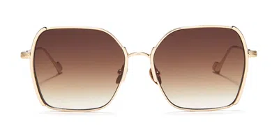 Sunday Somewhere Suja Ii C4 Occhiali Da Sole Oro Per Donna In Gold