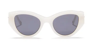 Sunday Somewhere Willow C4 Occhiali Da Sole Bianchi Per Donna In Neutral