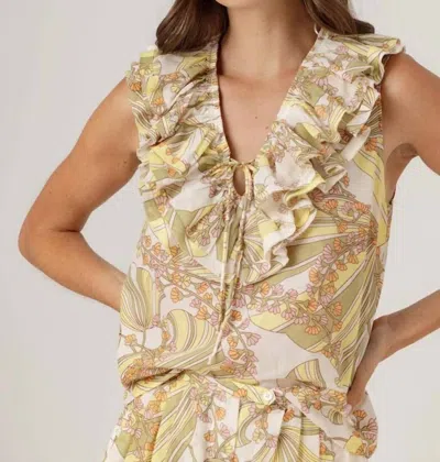 Sundays Abrielle Top In Vintage Botanic